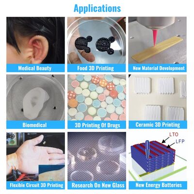 MakerPi AutoBio 2000 Diw Direct Ink Writing 3D Printer Two-Component ...